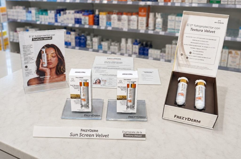 Kit PLV para Frezyderm: una campaña integral de visibilidad en farmacia